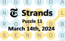 Strands Hints & Answers March 14, 2024