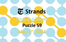 Strands Hints & Answers May 1, 2024