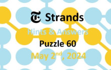 Strands Hints & Answers May 2, 2024
