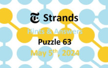 Strands Hints & Answers May 5, 2024