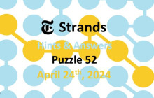 Strands Hints & Answers Today April 24, 2024