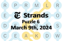 Strands Hints & Answers 9 March 2024