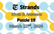 Strands Hints & Answers March 22, 2024