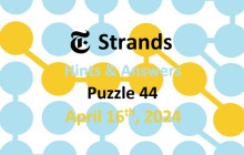 Strands Hints & Answers April 16, 2024