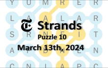 Strands Hints & Answers March 13, 2024